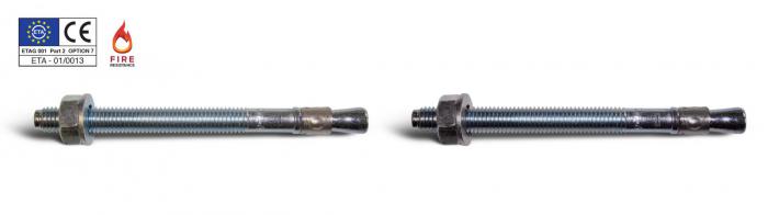B Ancorante Bossong passante ETA CE disponibile in versione inox B Ancorante Bossong passante ETA CE disponibile in versione inox
